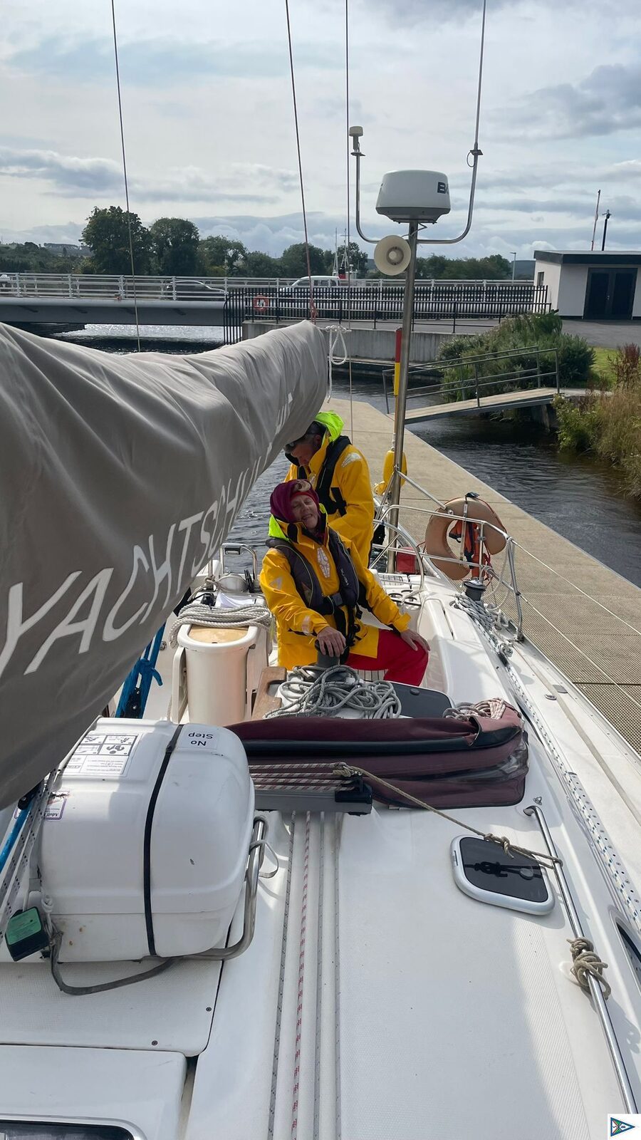 Baden gehen bei 12 Grad Wassertemperatur