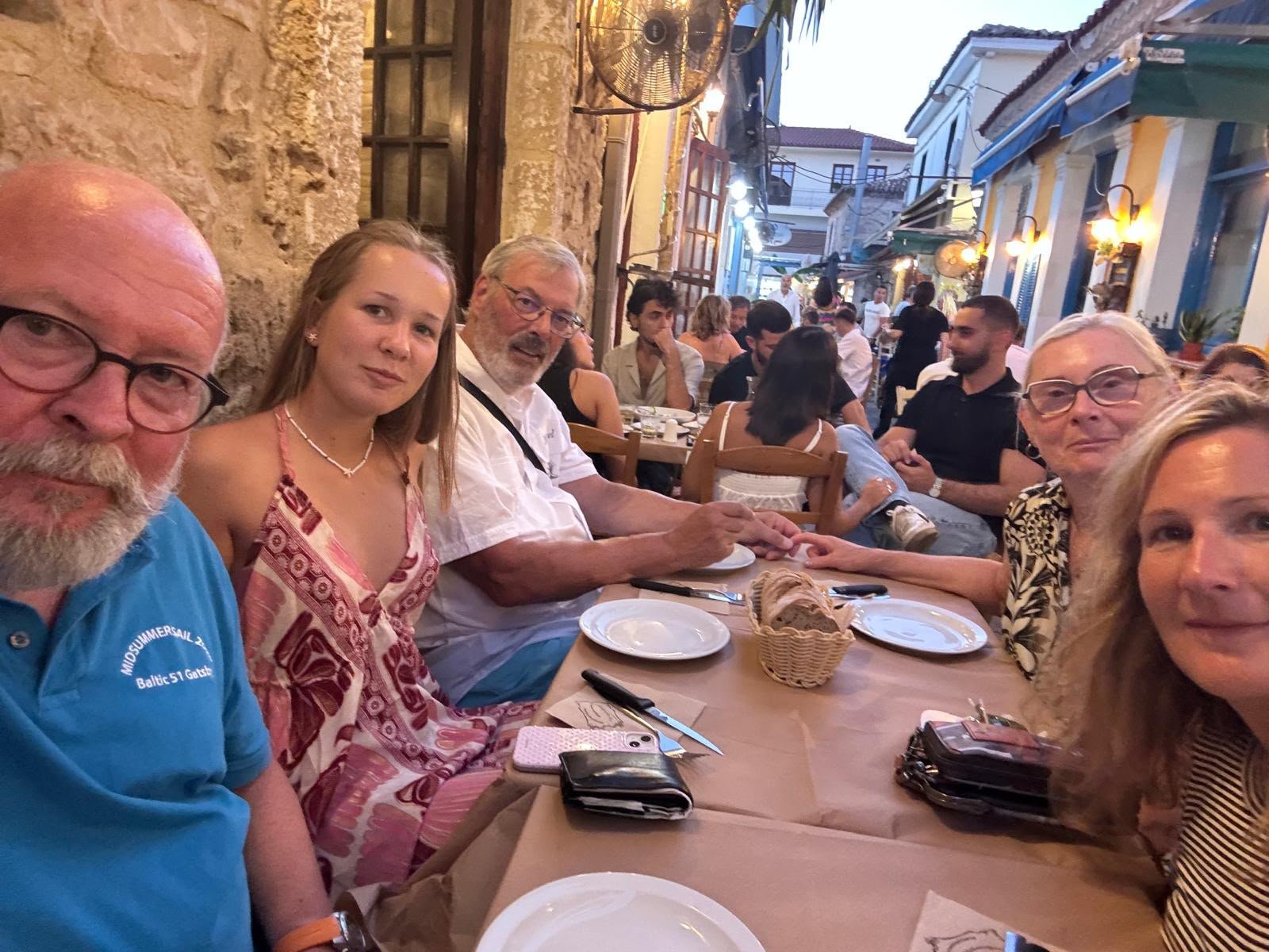 Crewwechsel in Preveza