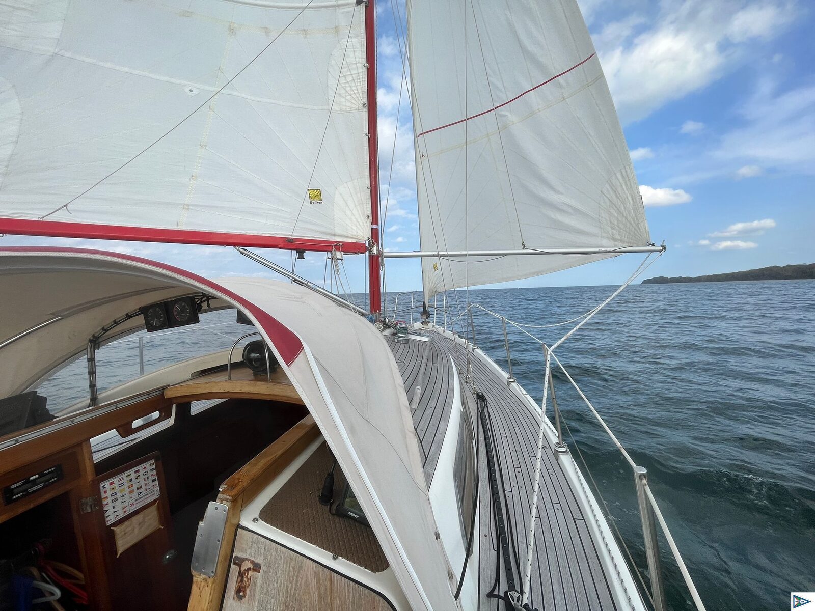 Die HEIDE-RÜBSE auf dem Weg zum Absegeln