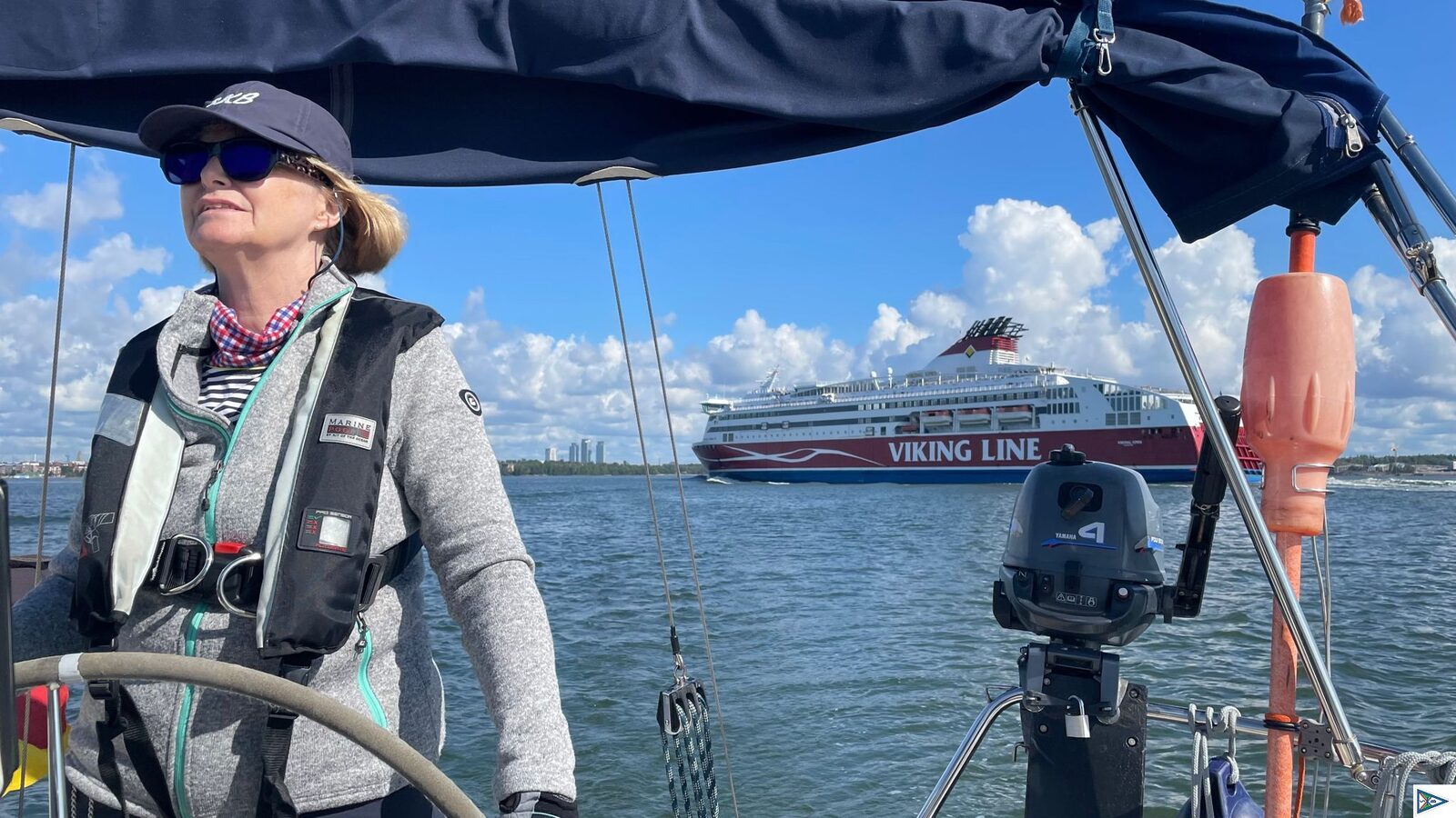 Die Heide-Witzka auf dem Weg von Helsinki nach Stockholm mit Skipper Ingo und Crew