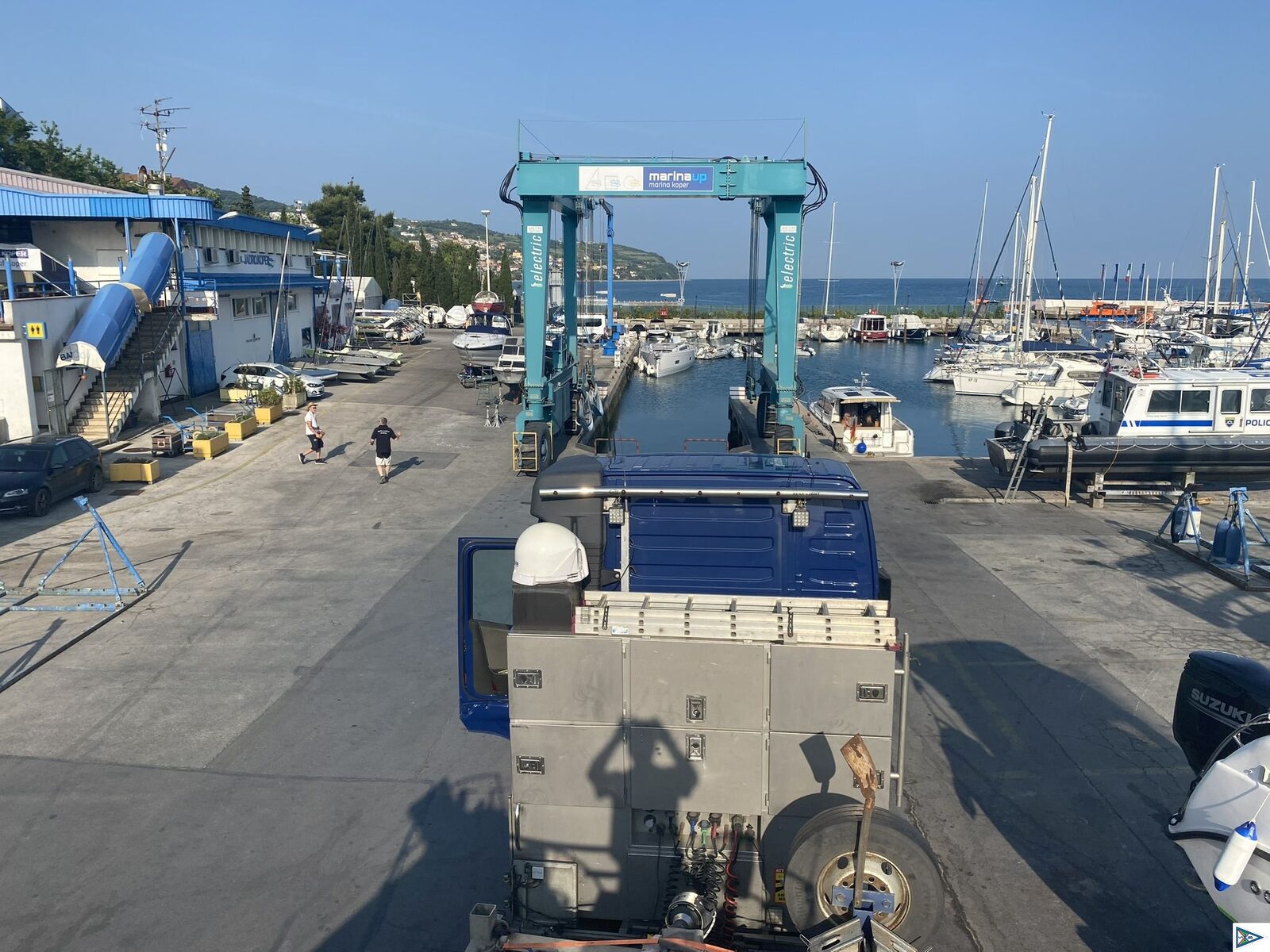 Die HEIDE-WITZKA ist im Mittelmeer