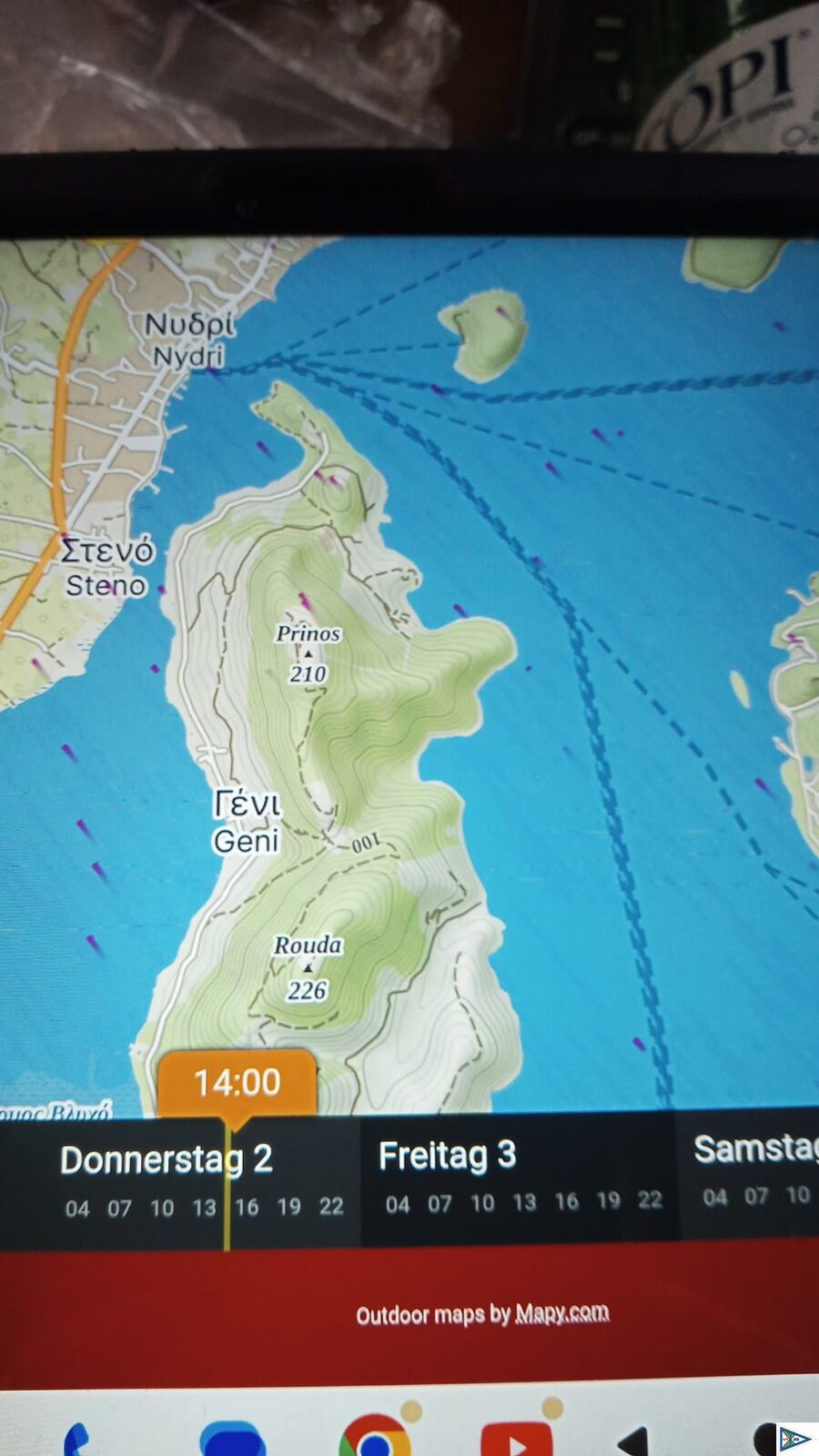 In der Bucht auf den Sturm warten