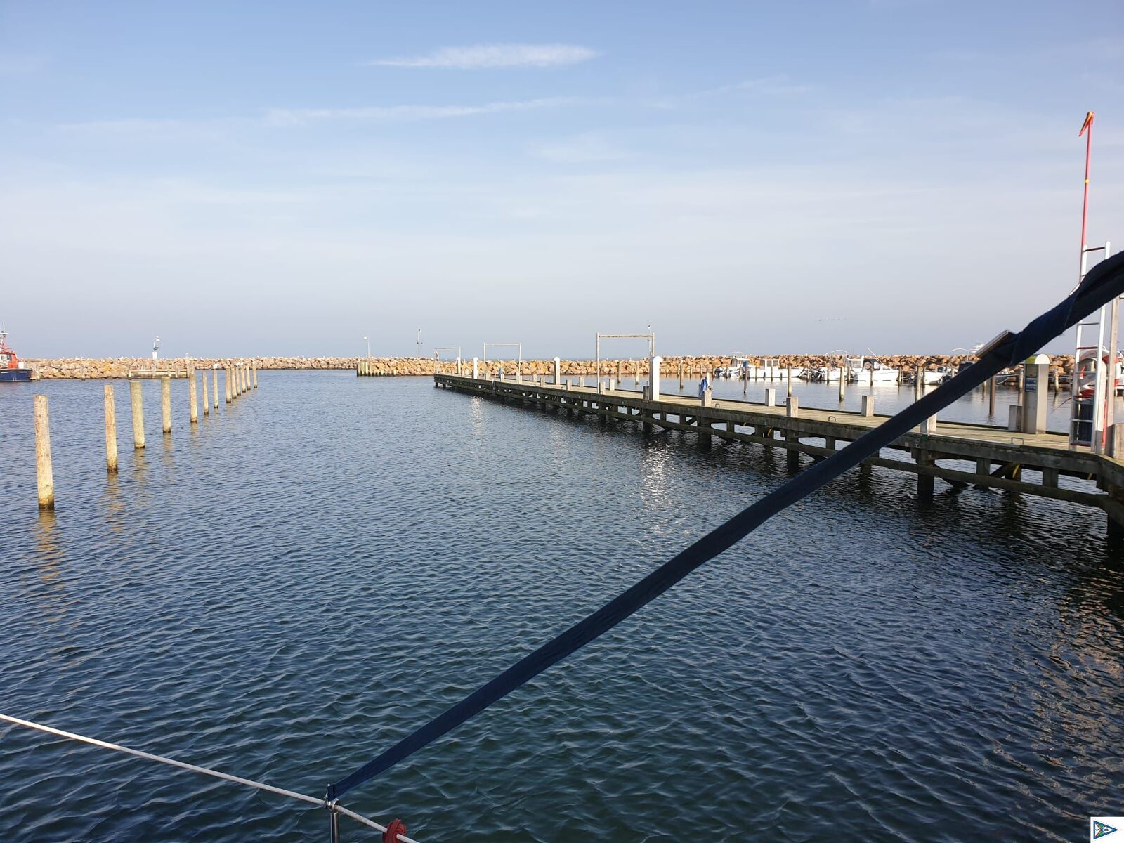 Langsam dem Absegeln entgegen