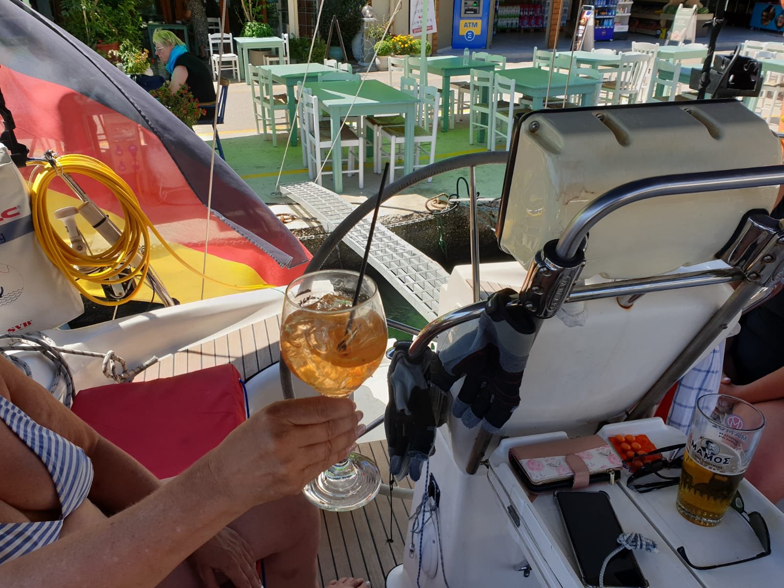 Segeln nur sehr eingeschränkt....trotzdem herrlich!