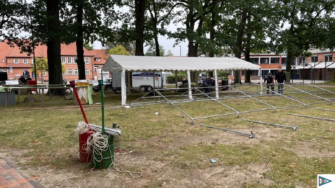 Stadtfest Buchholz 2022 - Aufbau -