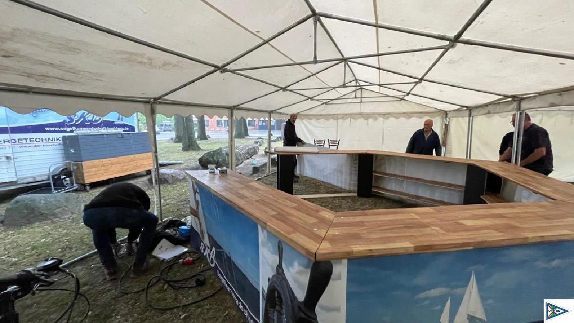 Stadtfest Buchholz 2022 - Aufbau -