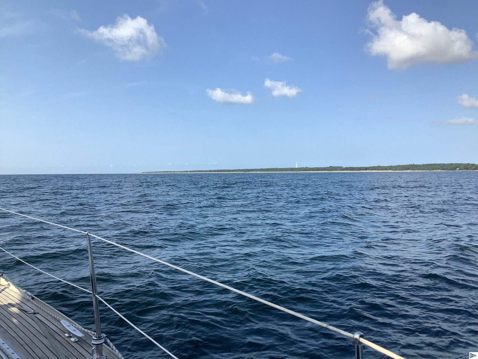 Südlich Bornholm - bei bestem Segelwetter