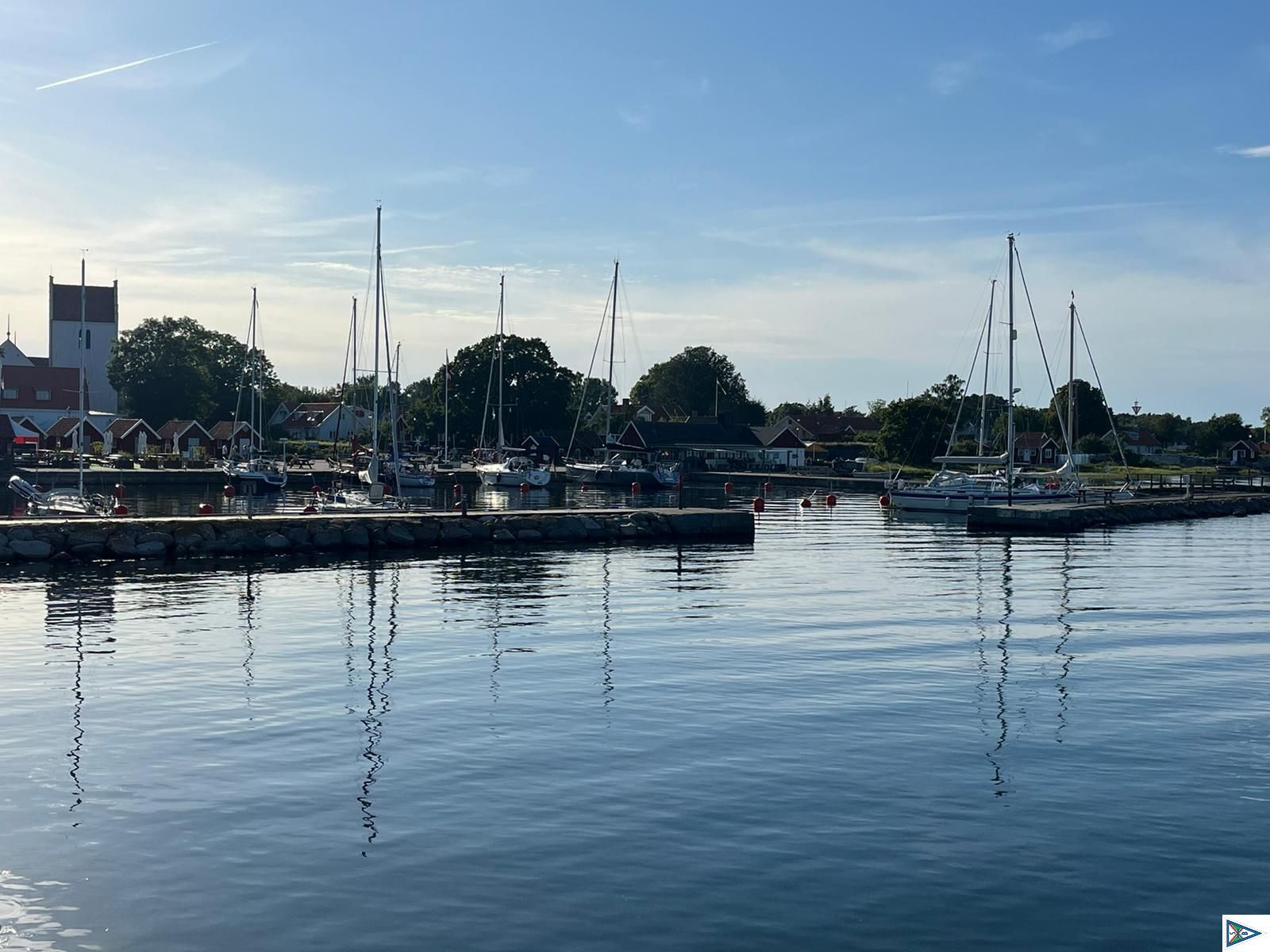 Viel Sonne und wenig Segler in Kristianopel