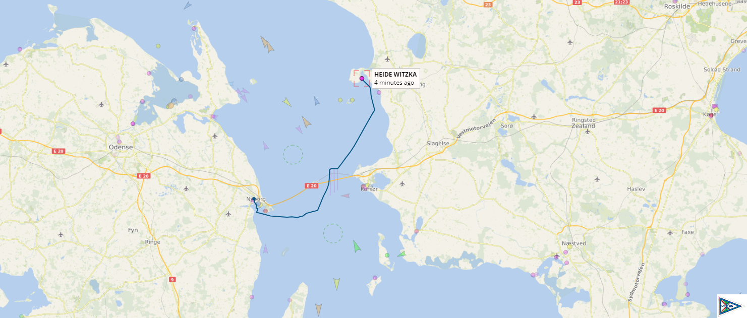 Von Nyborg nach Reersoe