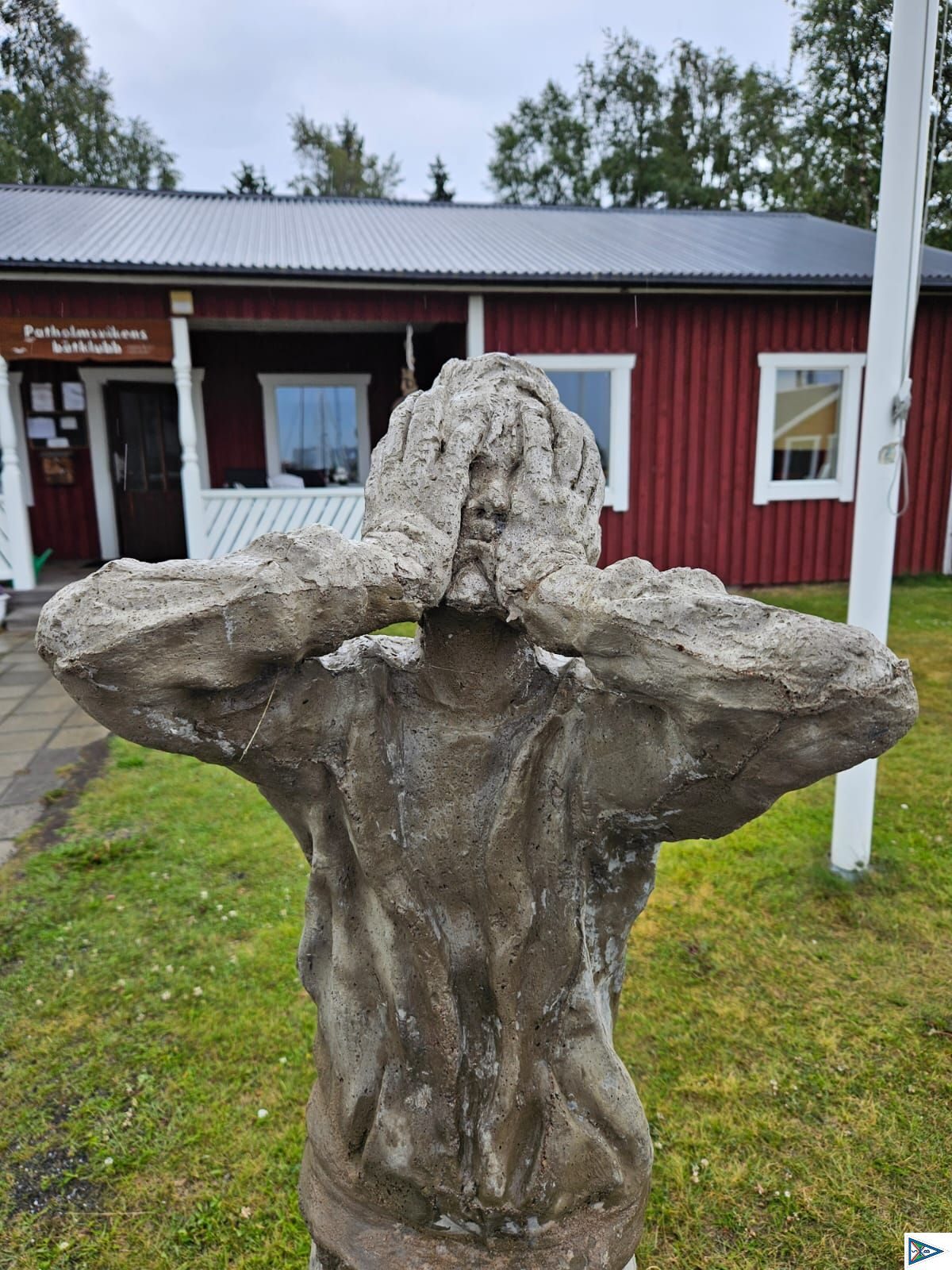Von Umea nach Galstroem bei Regen
