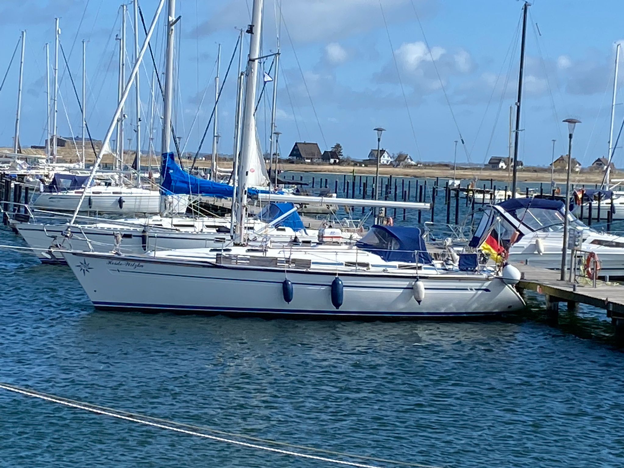 Die Heide-Witzka im Hafen von Heiligenhafen
